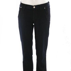 7 FOR ALL MANKIND Navy Boot Leg Cotton Stretch Pant Size 26